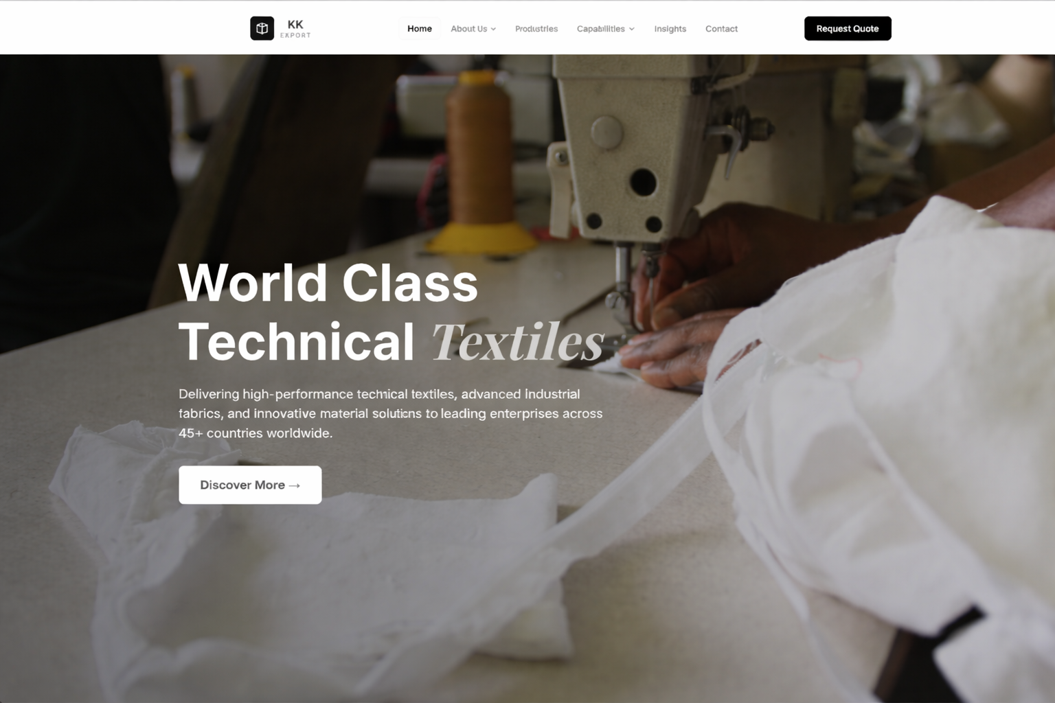 KK Exports - B2B Business & Product Showcase